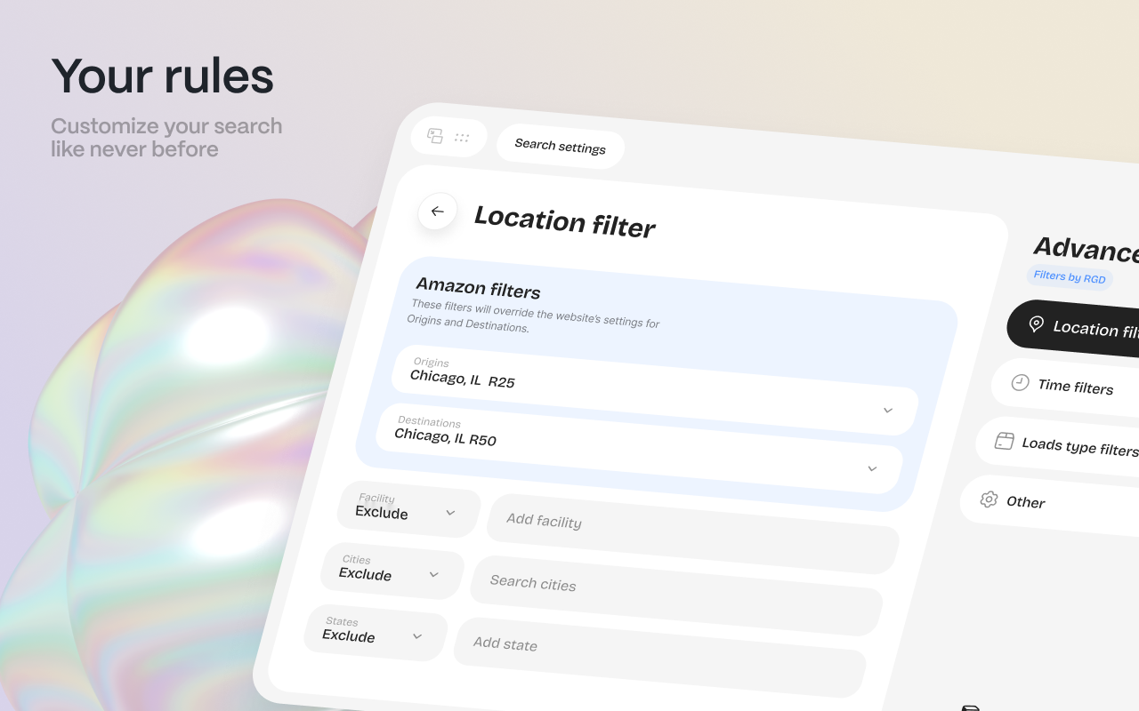 RGD - Auto Booker & Refresher for Amazon Relay - 截图 3