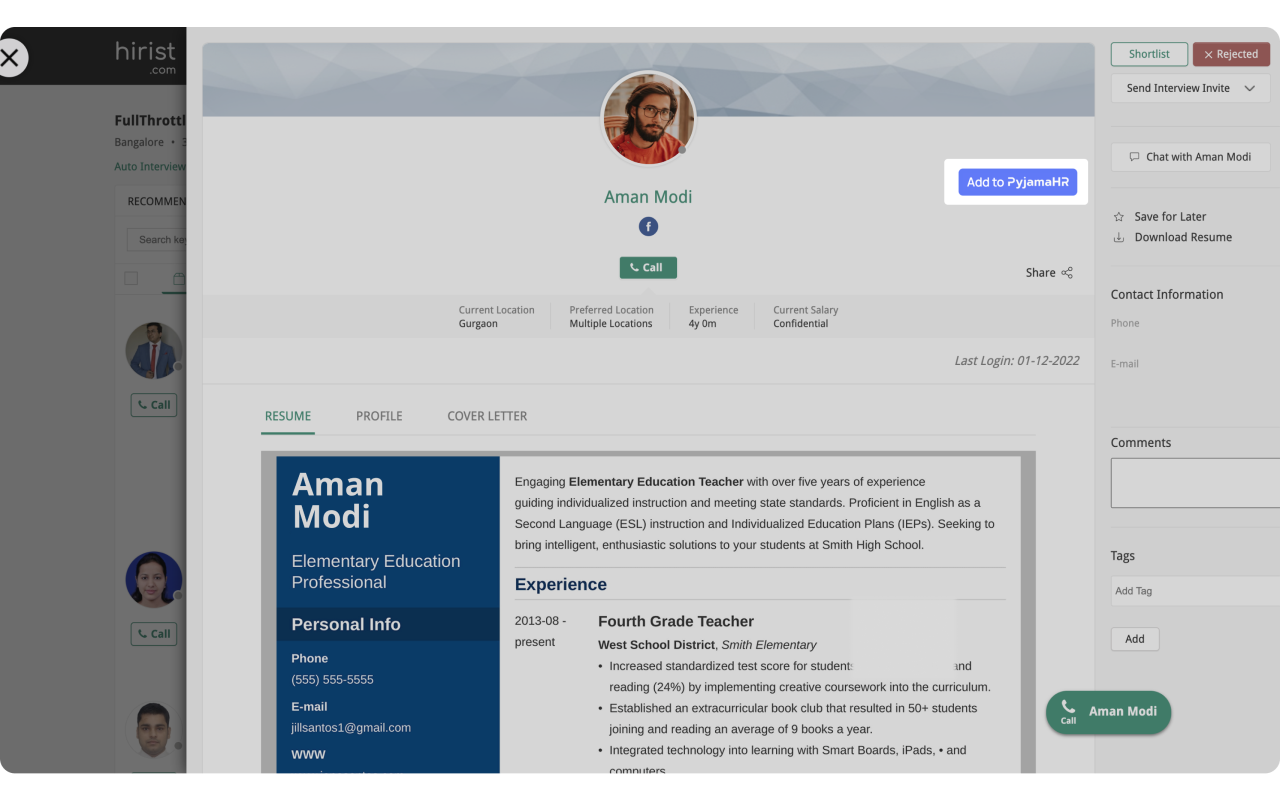 PyjamaHR: Import Candidates with Ease - 截图 2