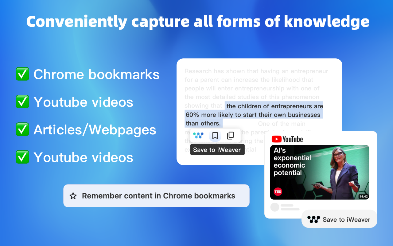 iWeaver AI - Summarize YouTube, PDF and Web Articles. - 截图 2