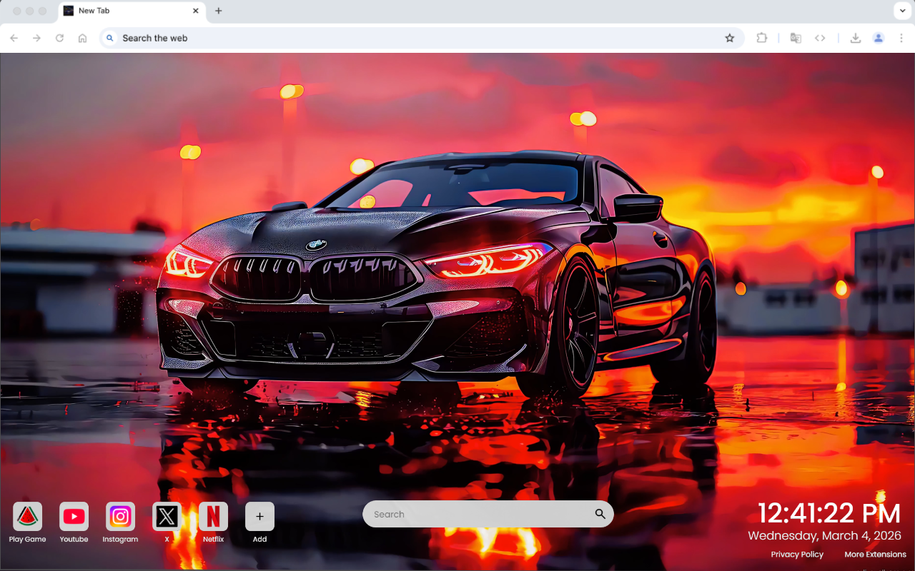 BMW M5 F90 Live Wallpaper Features - 截图 2