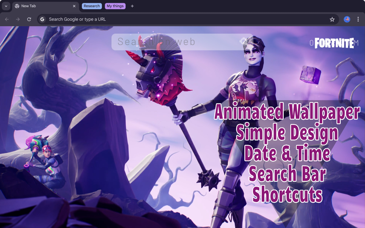 Dark Bomber Fortnite Live Wallpaper - 截图 1