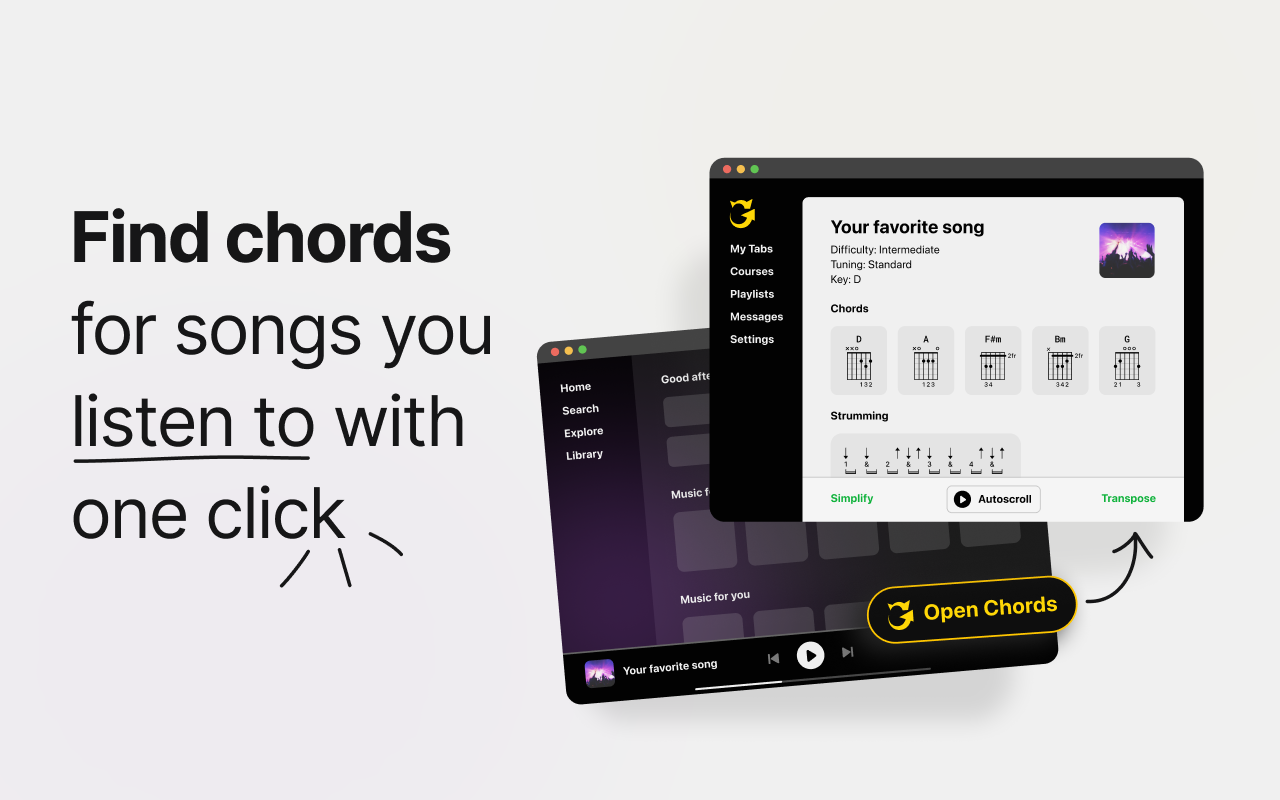 Instant Chords: Tab Connect by UltimateGuitar - 截图 2