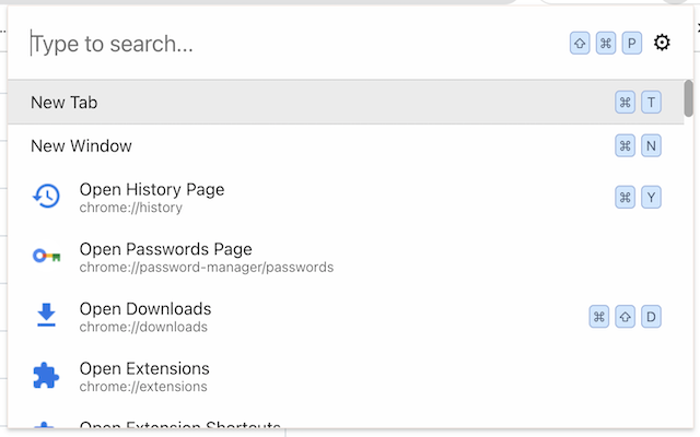 Chrome Palette - 截图 1