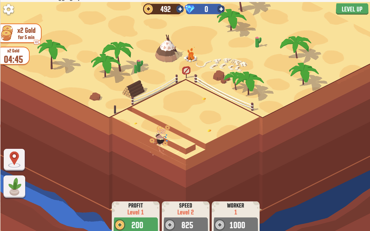 Idle Digging Tycoon Game - 截图 2