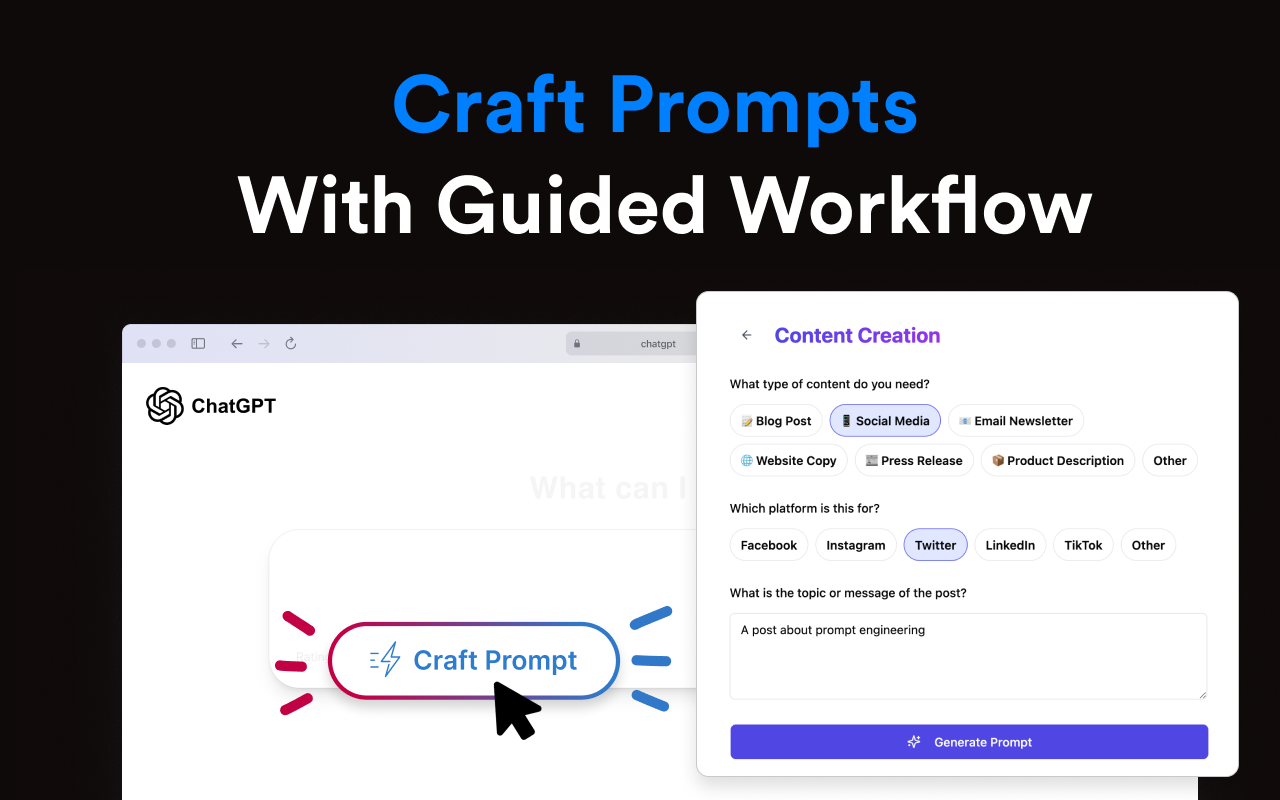 teleprompt AI – Improve and Craft AI Prompts Instantly - 截图 3