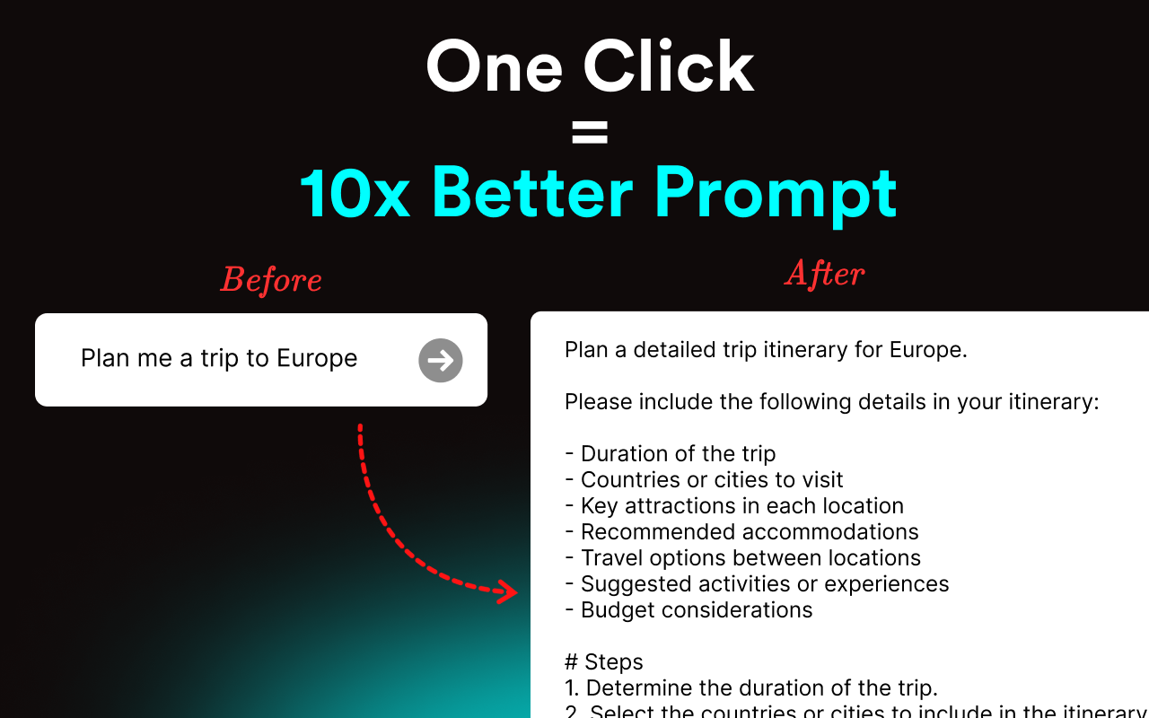 teleprompt AI – Improve and Craft AI Prompts Instantly - 截图 4