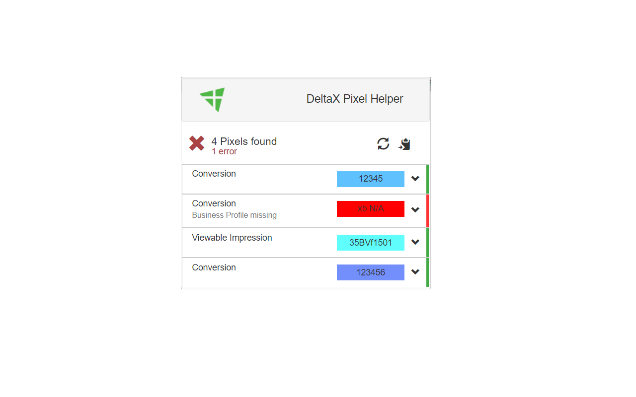 DeltaX - Pixel Helper - 截图 2