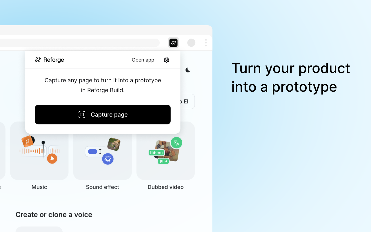 Reforge – AI prototyping for product builders - 截图 2
