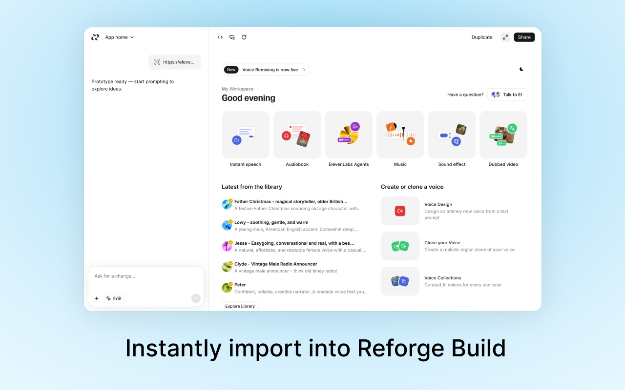 Reforge – AI prototyping for product builders - 截图 4