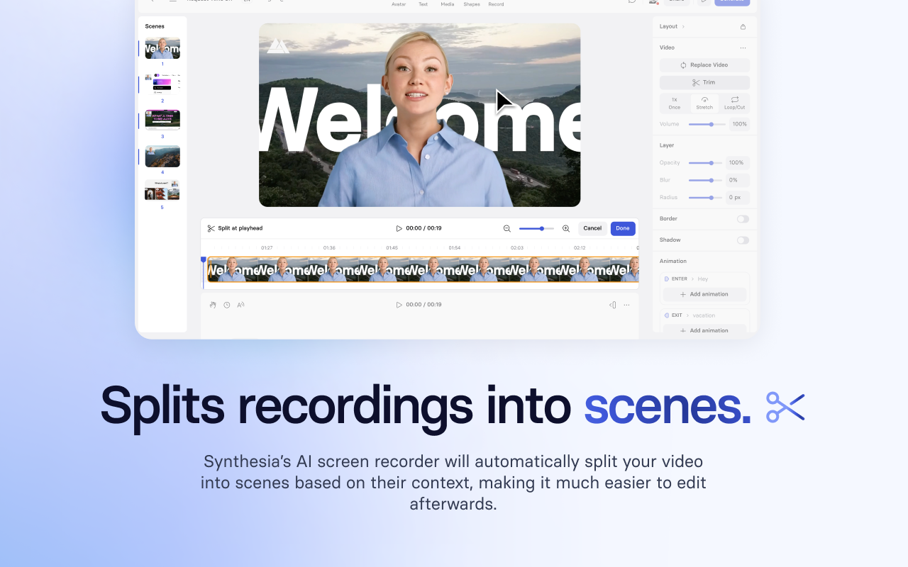 Synthesia - AI Screen Recorder & Editor - 截图 5