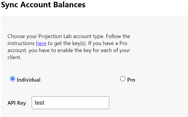 Monarch to ProjectionLab Sync - 截图 1