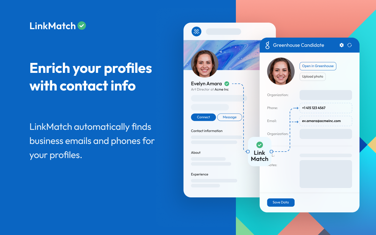LinkMatch For Greenhouse - 截图 3