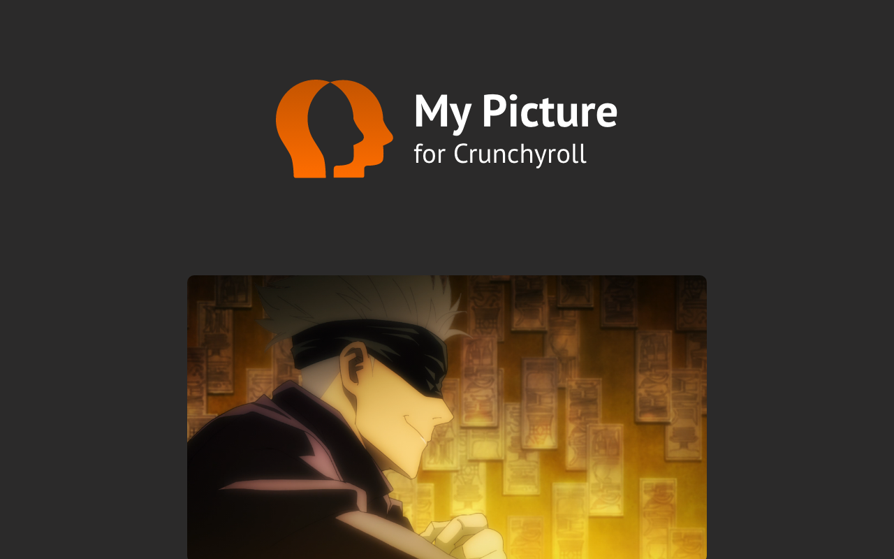MyPicture for Crunchyroll: custom profile - 截图 3