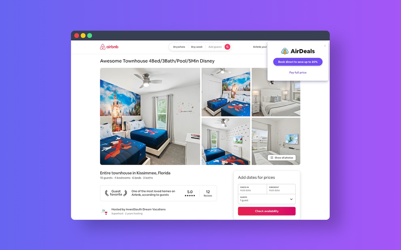 AirDeals: Easy Airbnb hack to save hundreds - 截图 2