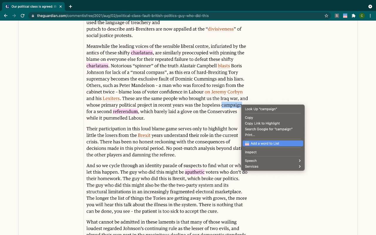 Wordentifier: Improve Your Vocabulary - 截图 2