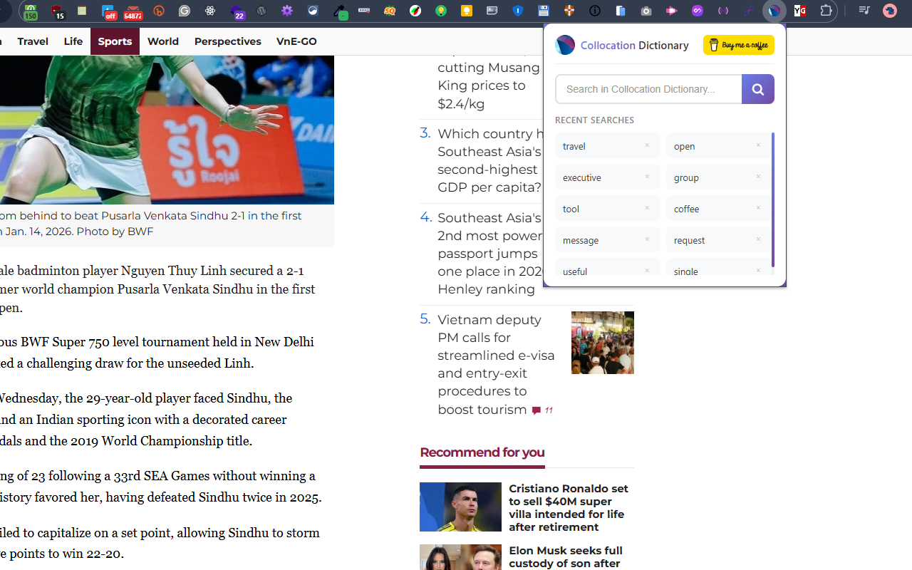 Collocation Dictionary Lookup - 截图 3