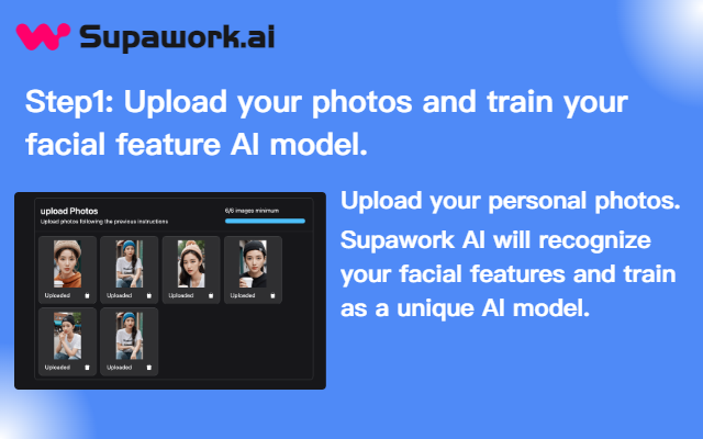 AI 职业照生成器 - Supawork AI - 截图 2