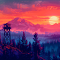 Firewatch Tower Live Wallpaper