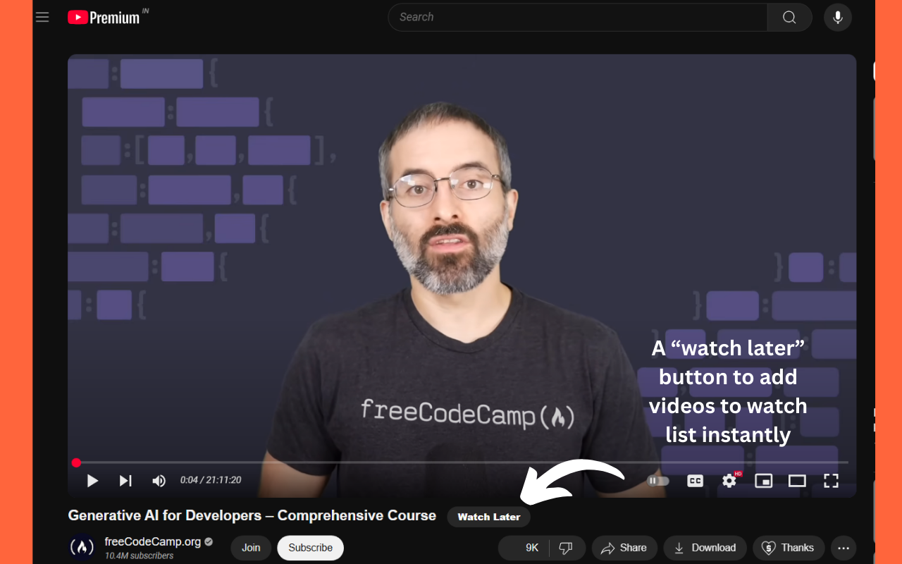 TubeManager - Save, Tag & Timestamp YouTube Videos - 截图 3