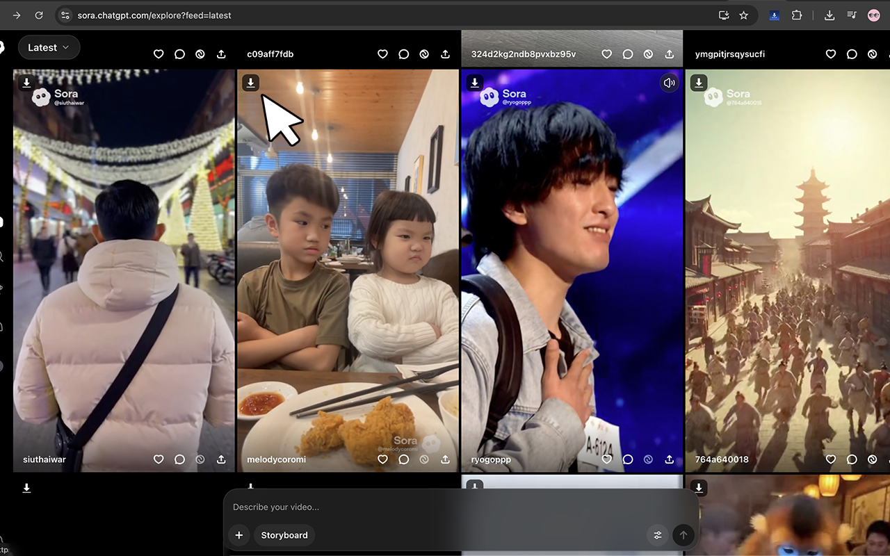 SaveSora - Sora 2 Video Downloader - 截图 3