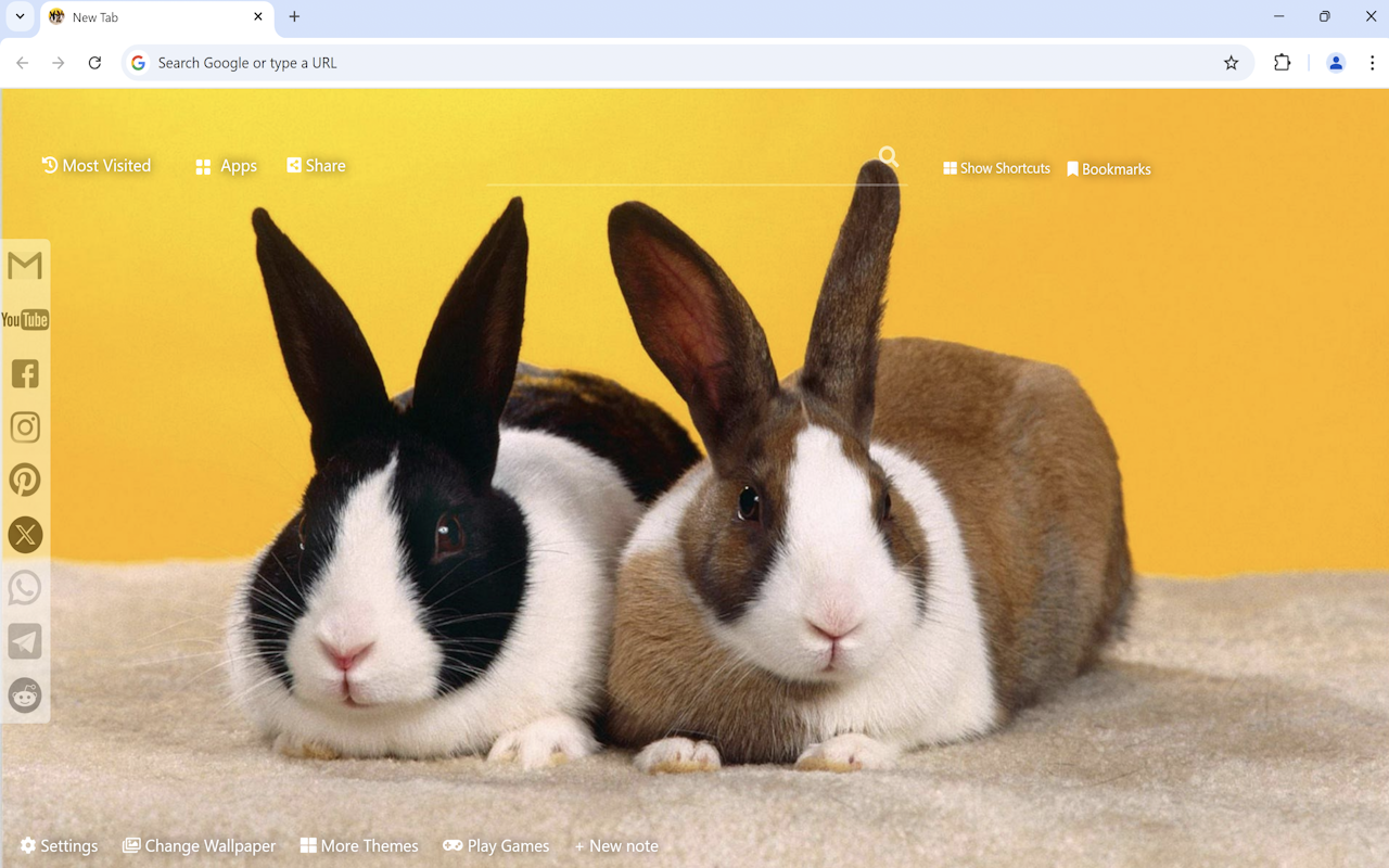 Bunny & Rabbit Wallpaper - 截图 2