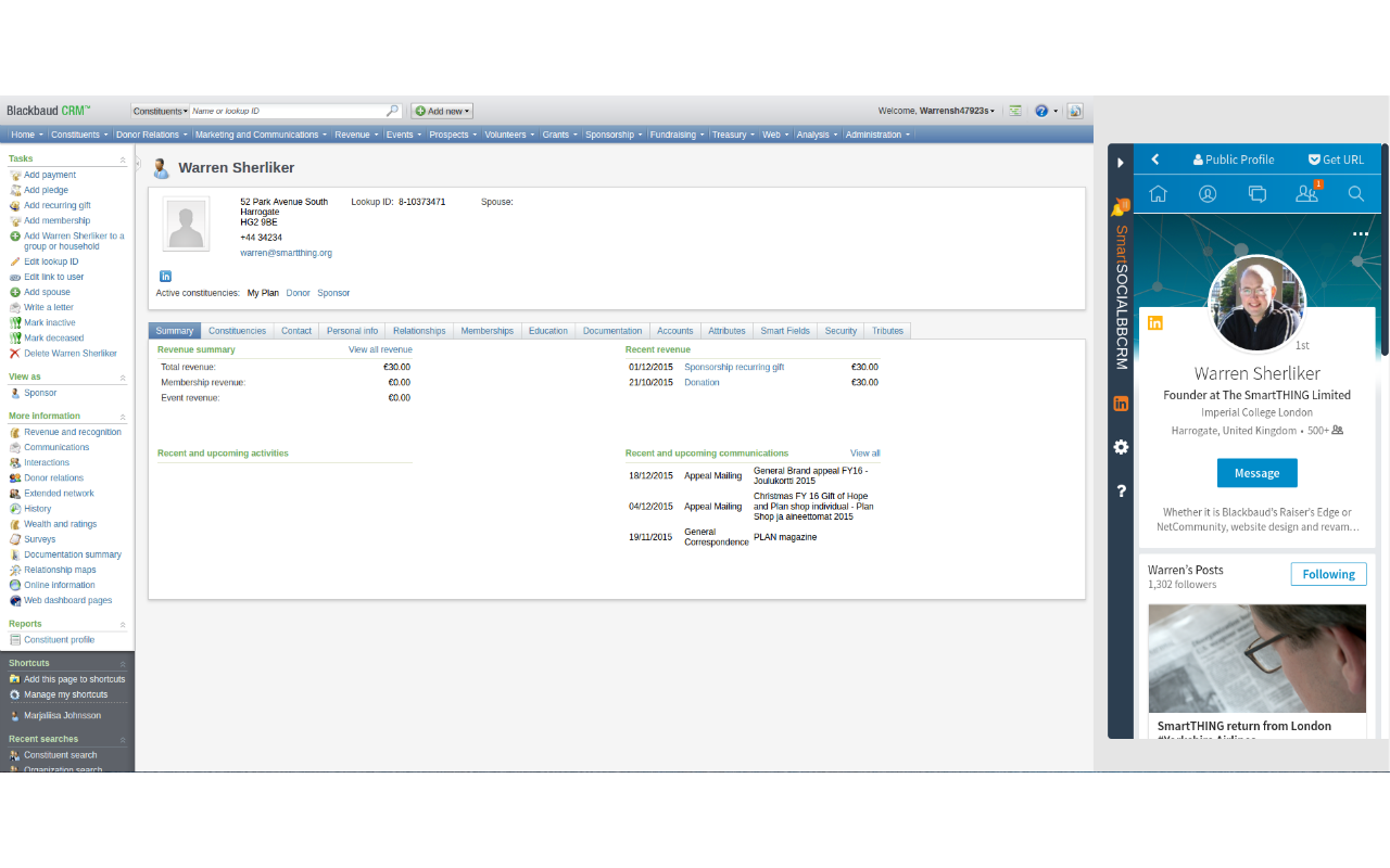 SmartSOCIAL BBCRM - 截图 2