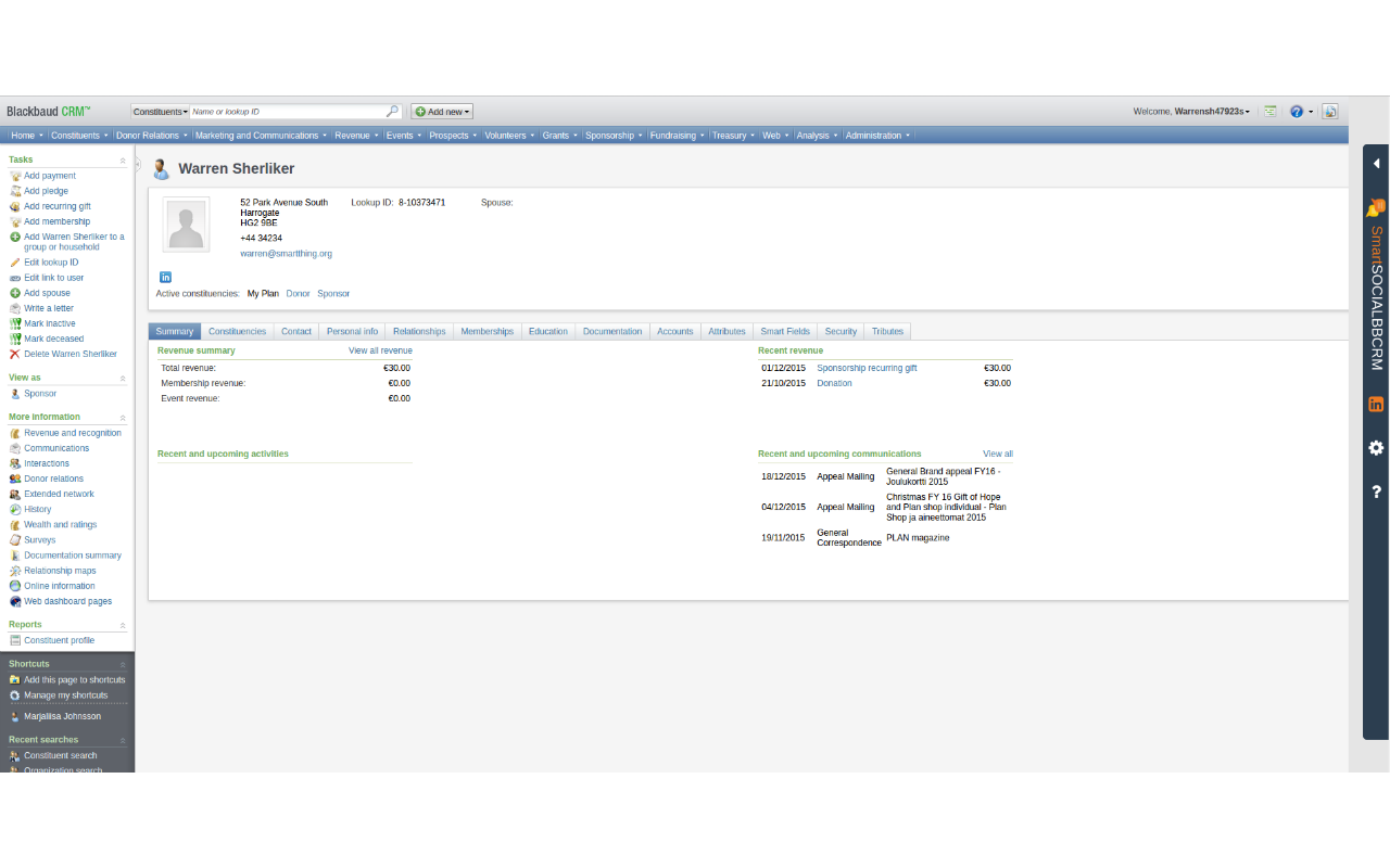 SmartSOCIAL BBCRM - 截图 3