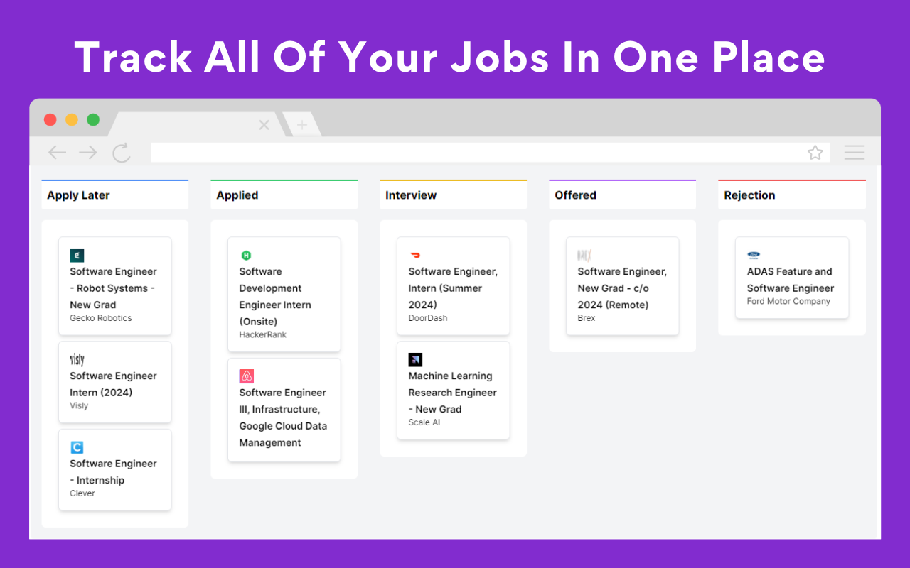 JobMate - Job Application Tracker & Internship Search - 截图 3