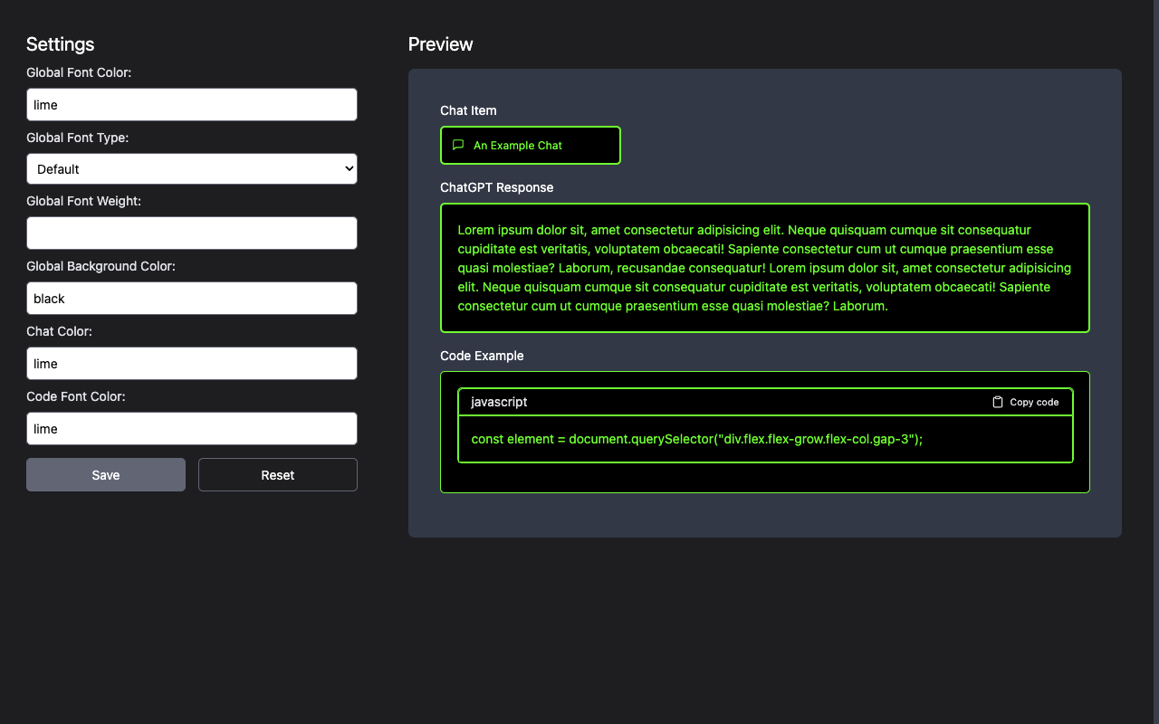 PowerPal for ChatGPT - 截图 3