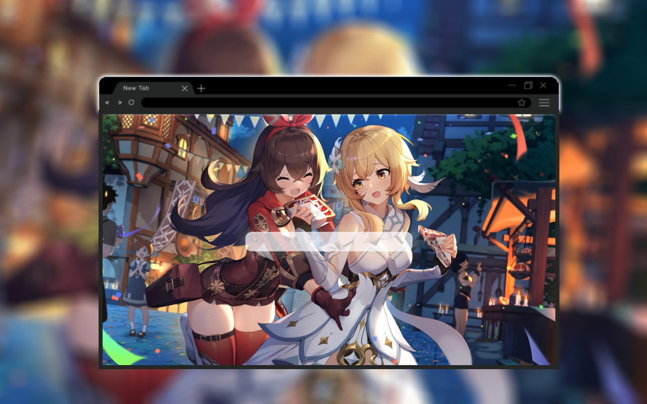 Genshin Impact HD Wallpaper New Tab - 截图 2