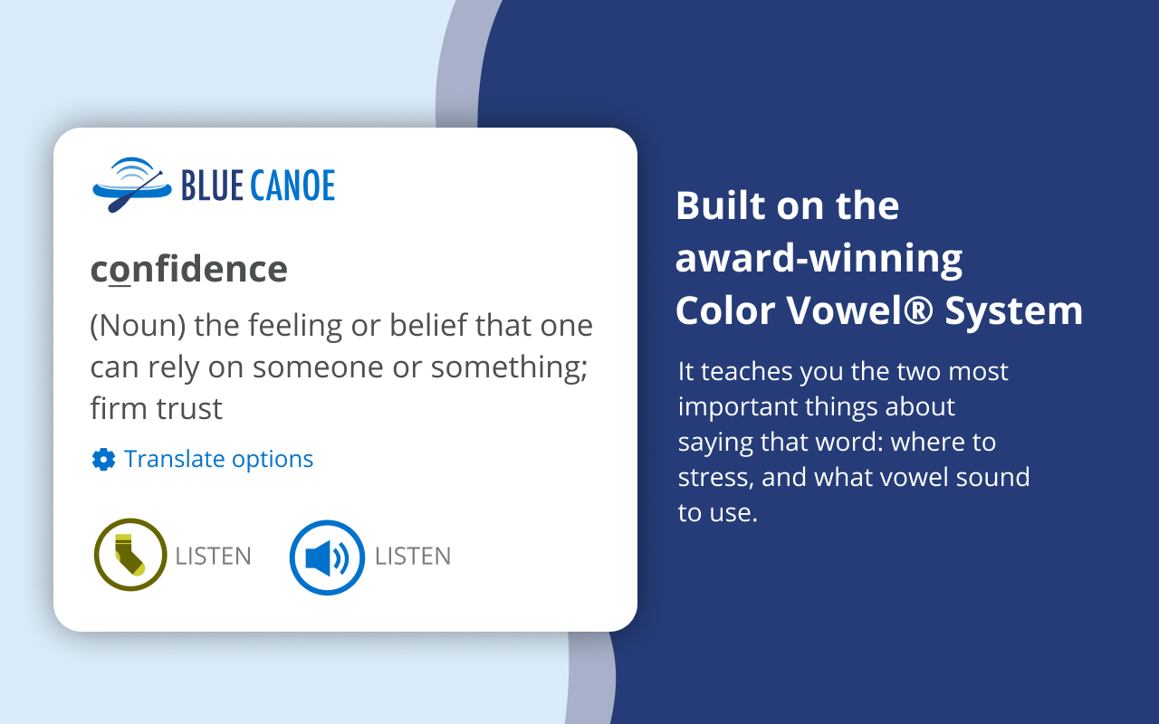 Blue Canoe Pronunciation Dictionary - 截图 2