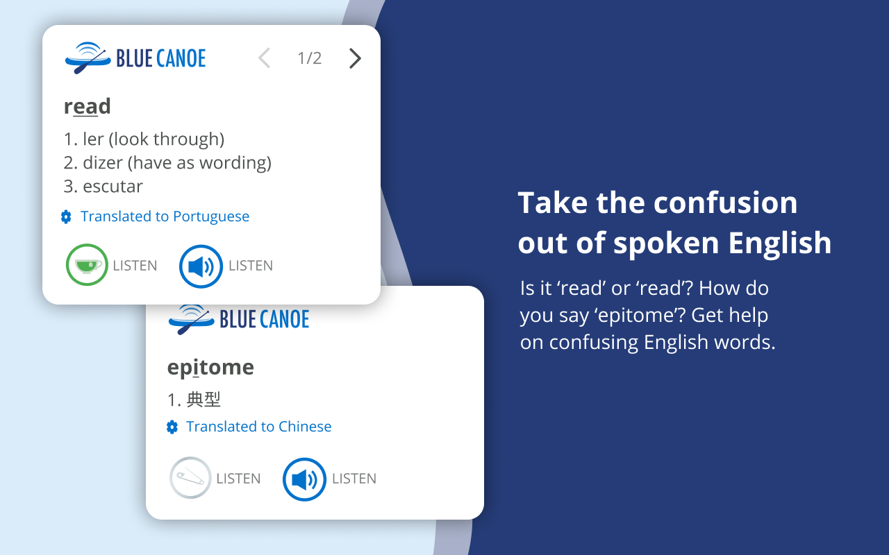 Blue Canoe Pronunciation Dictionary - 截图 4
