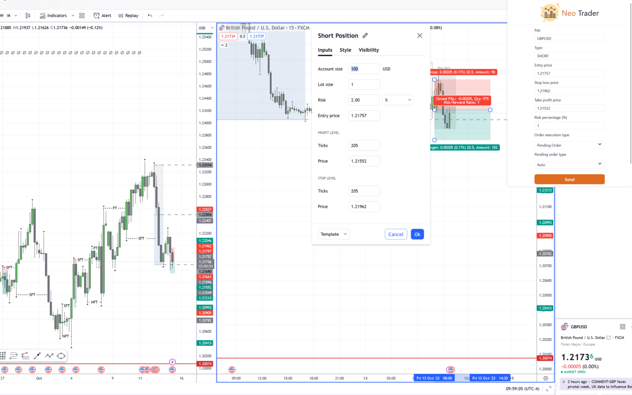 Neo Trader - 截图 1