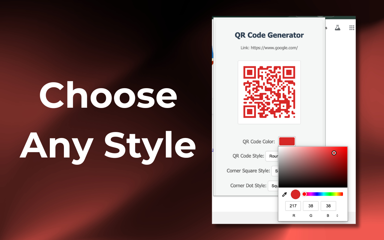 Website to QR Code Generator - 截图 1