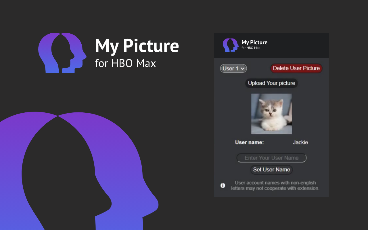 MyPicture for HBOMax: custom profile picture - 截图 1