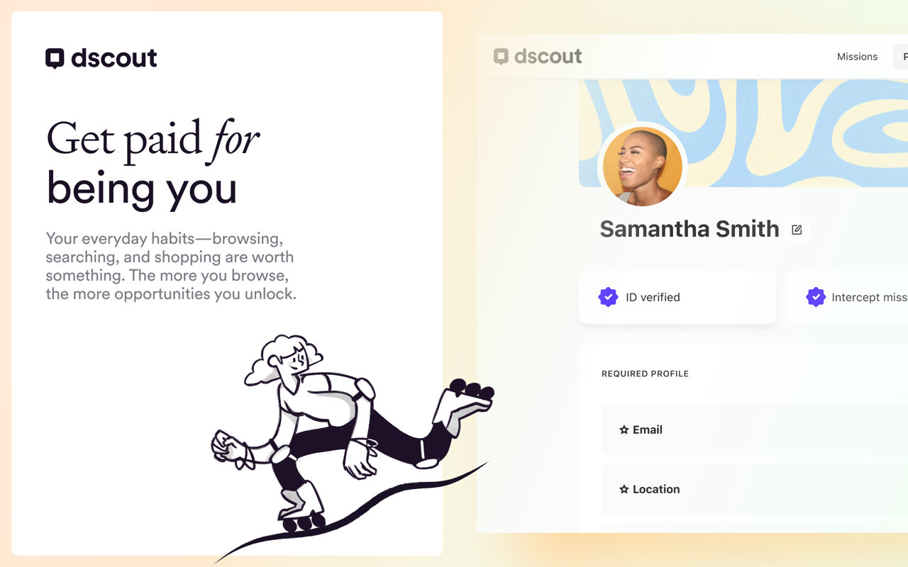 Dscout: Get paid to test websites and products - 截图 4