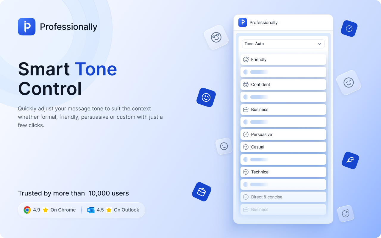 Professionally AI Email Writer - 截图 3