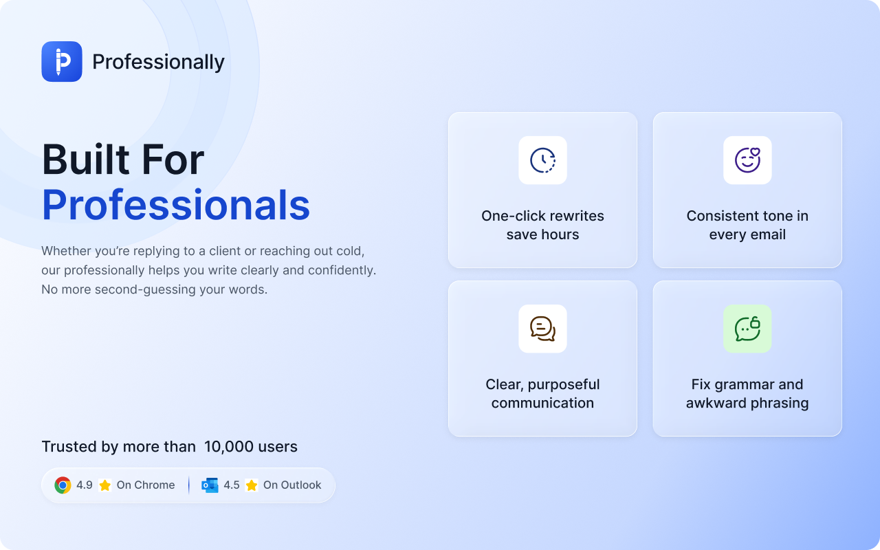 Professionally AI Email Writer - 截图 5
