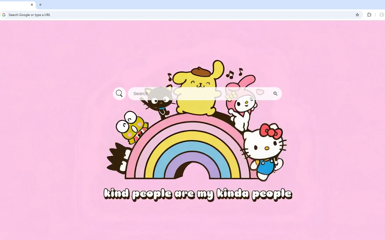 Hello Kitty Rainbow Live Wallpaper - 截图 2
