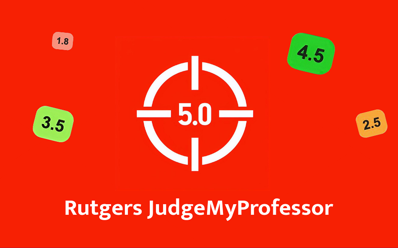 Rutgers JudgeMyProfessor - 截图 3