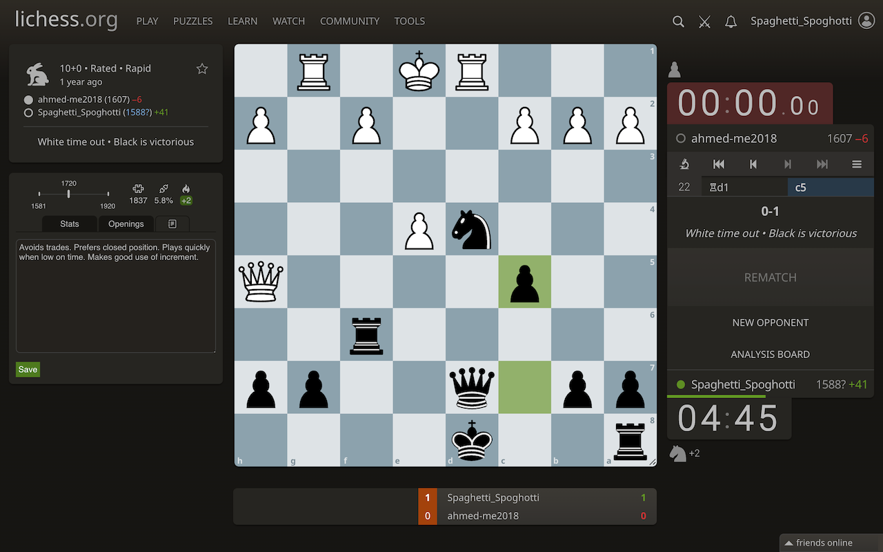 Chess.com/Lichess Opponent Insights - 截图 4