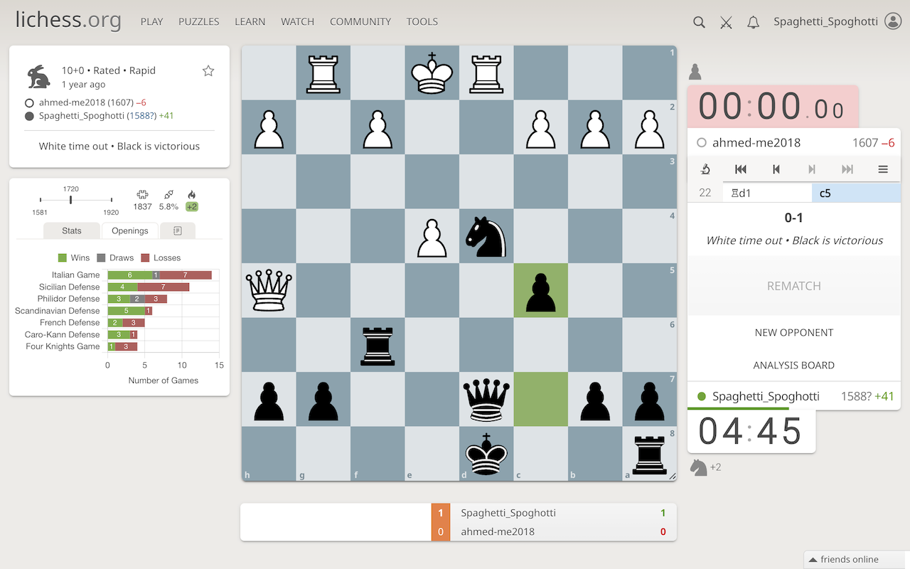 Chess.com/Lichess Opponent Insights - 截图 5