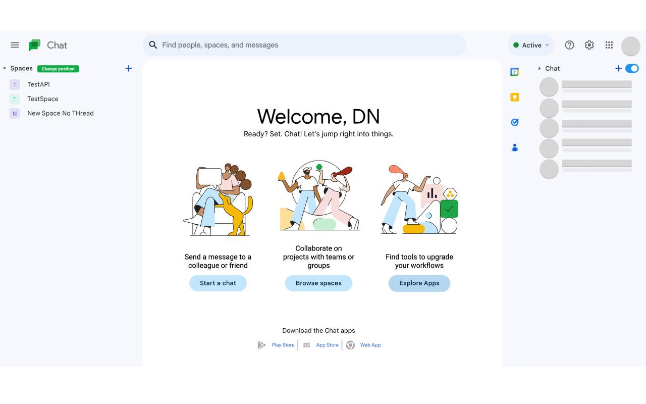 ChatExt - Google Chat theme - 截图 3
