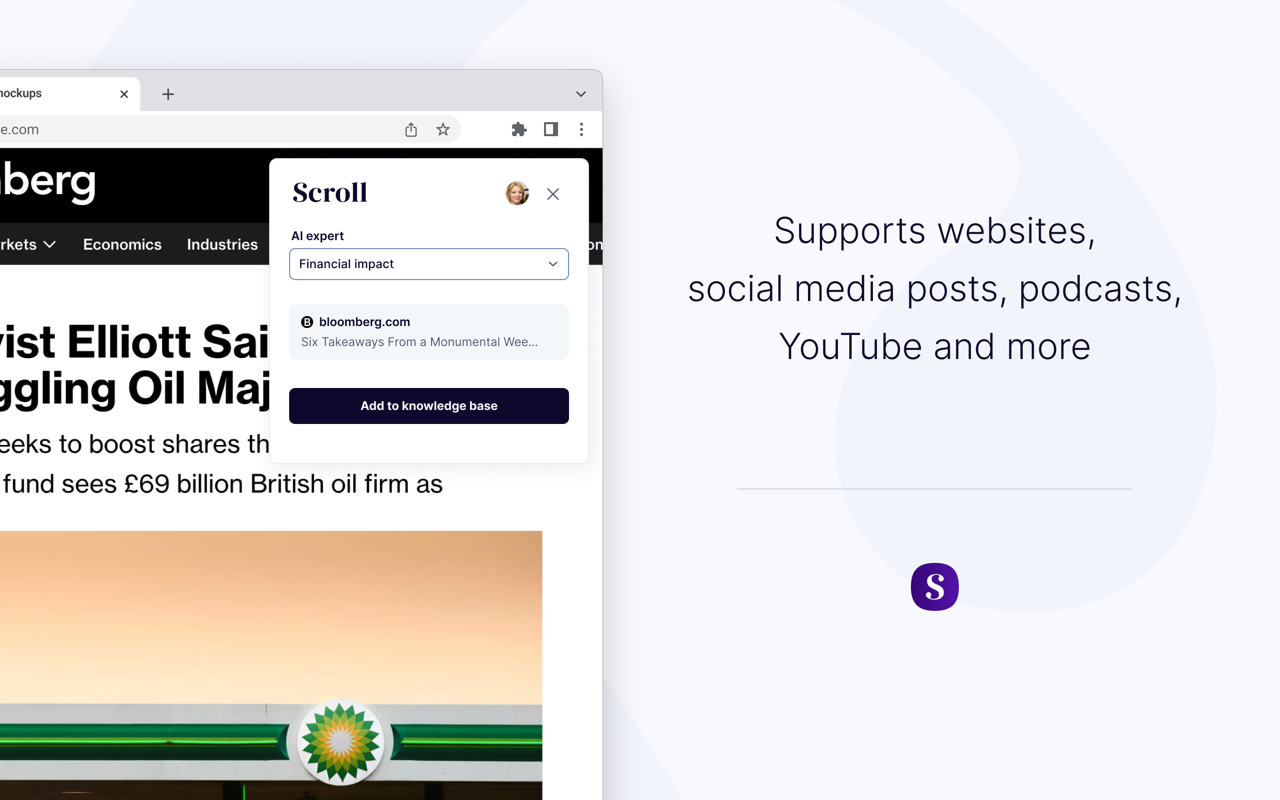 Scroll Web Clipper - 截图 2