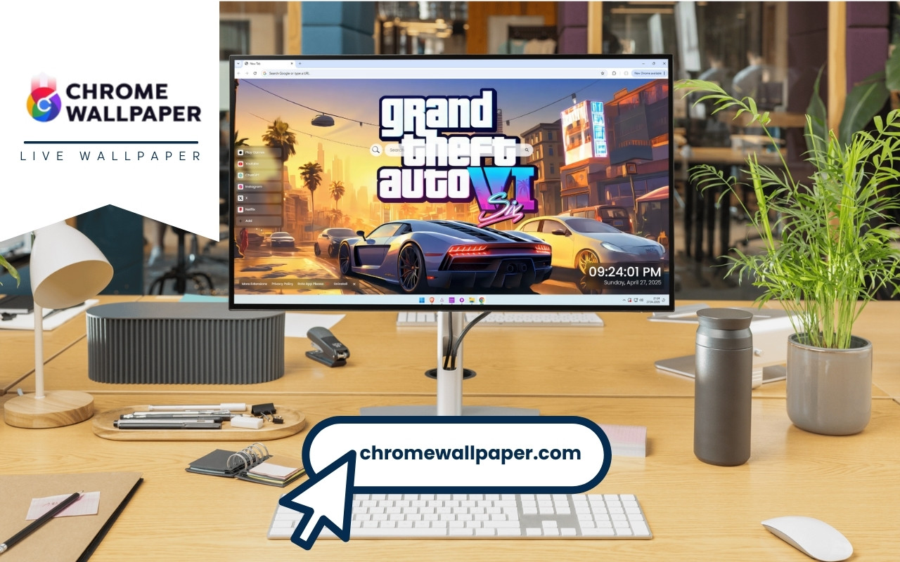 GTA 6 City Live Wallpaper - 截图 4