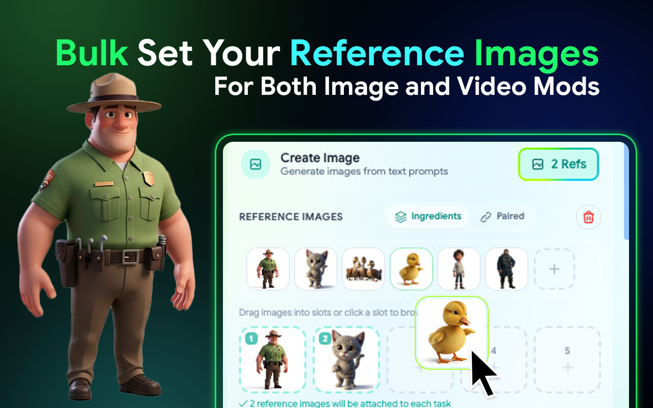 KlingGen - Bulk AI Video & Image Generation Toolkit for KlingAI - 截图 1
