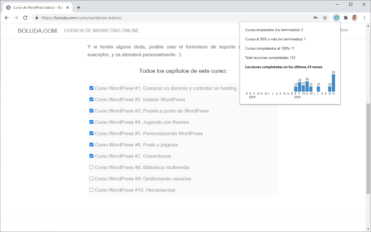 Boluda Courses Tracker - 截图 4