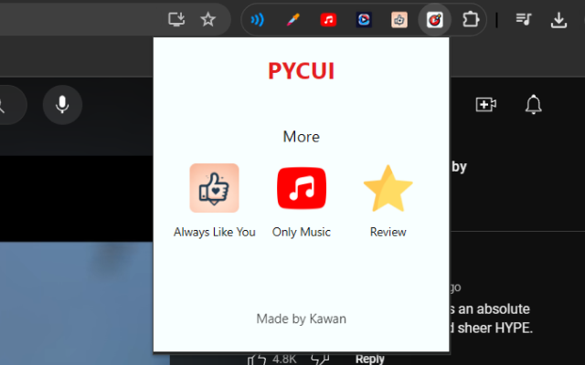 PYCUI for Youtube - 截图 3