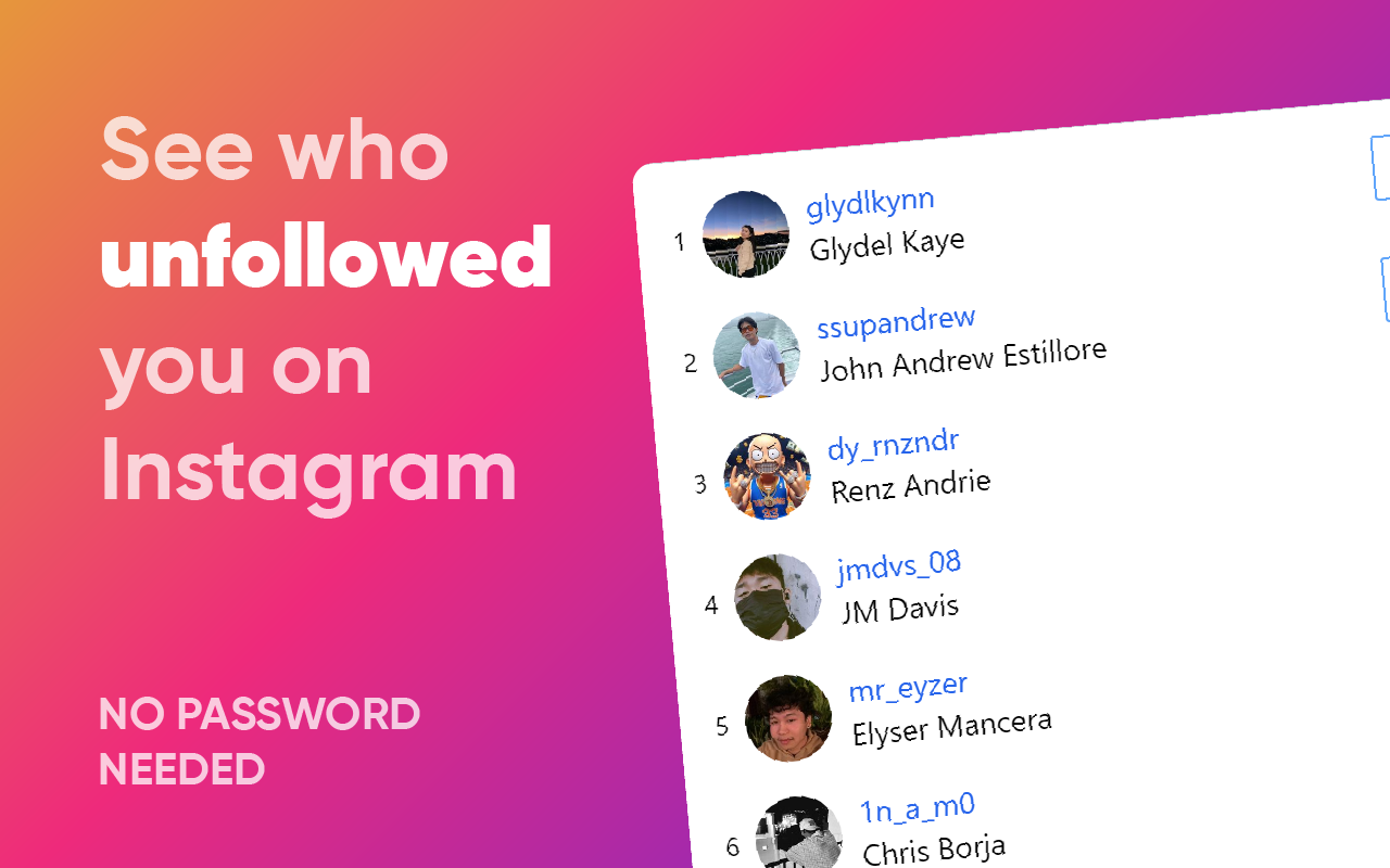 IG Tracker - IG Follower & Unfollower Tracker - 截图 1