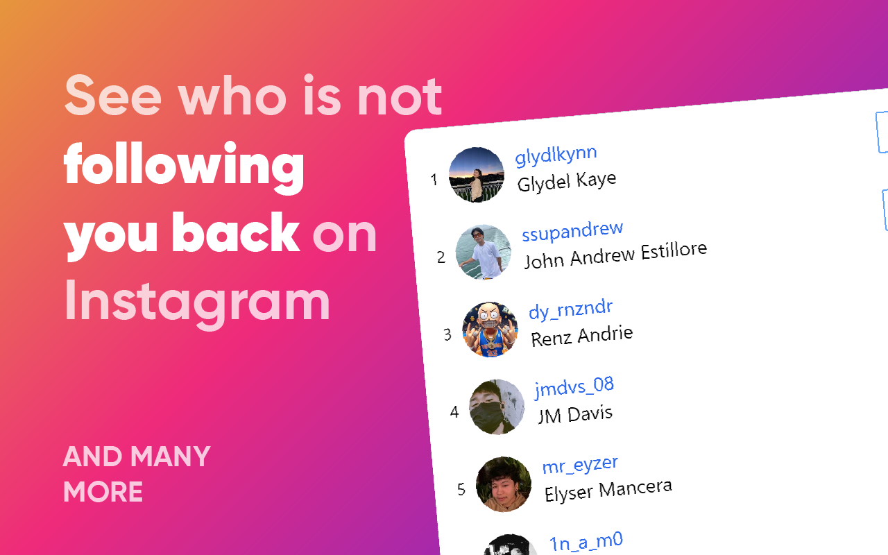 IG Tracker - IG Follower & Unfollower Tracker - 截图 3